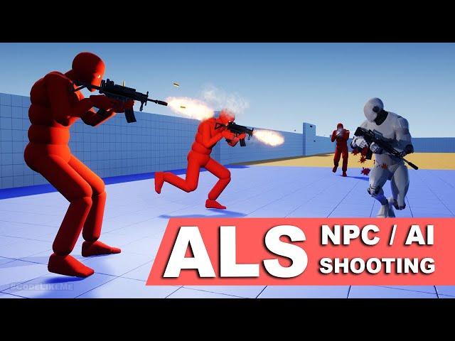 Advanced Locomotion System #12 - NPC AI Shooting