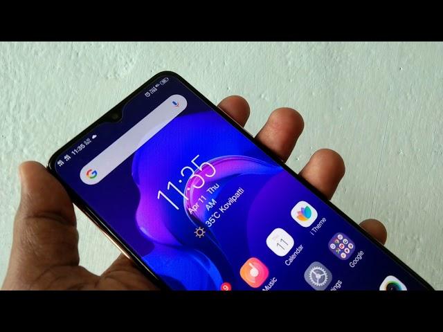 How to hide notch display in Vivo V11 Pro