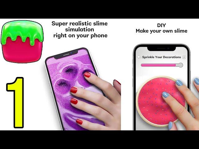 Super Slime Simulator: Satisfying ASMR & DIY Games - Gameplay Walkthrough Part 1 (iOS, Android)