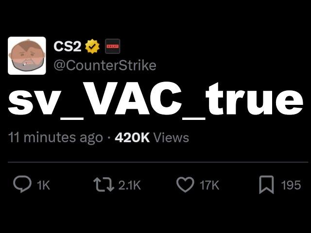 New VAC Command + Valve Selling to Microsoft