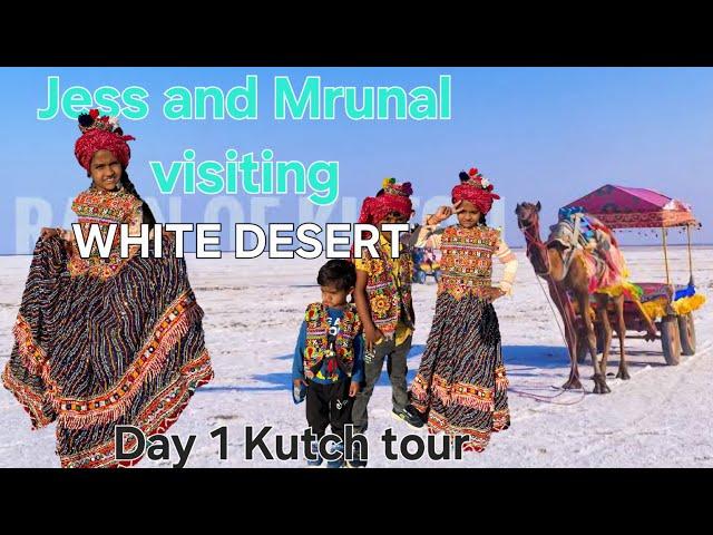 WHITE DESERT of kutch (Safed Rann), jess & mrunal visiting kutch first time Day 1 tour of KUTCH