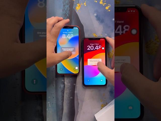 iPhone 12 vs iPhone xr, the winner of Fastest Restart ?