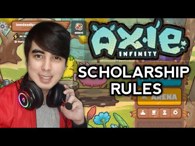 Axie Infinity Scholarship Rules