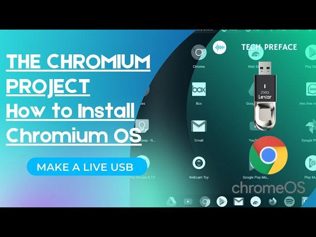 How To Install Chromium OS Using USB Drive | The Chromium Project | ArnoldTheBat | 2021| techpreface