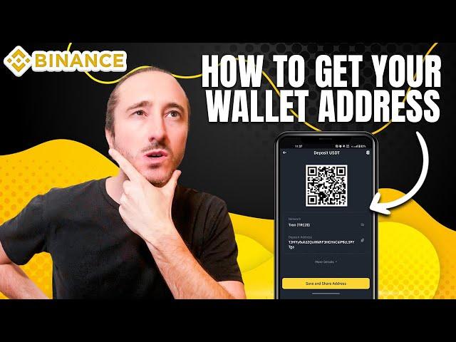 HOW TO FIND YOUR BINANCE WALLET ADDRESS ON THE BINANCE APP (2024 Tutorial)