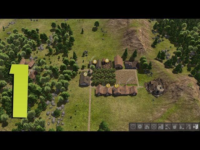 Banished - Прохождение - #1 - Начало строительства