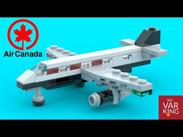 LEGO Tutorial Air Canada Boeing 737