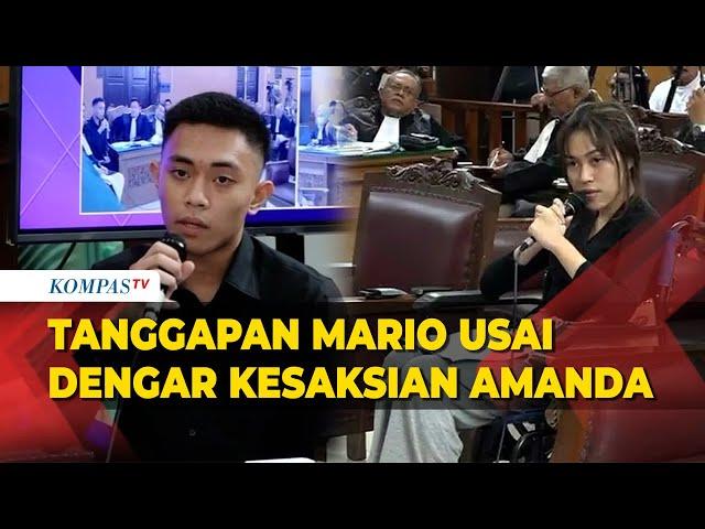 [FULL] Tanggapan Mario Usai Dengar Kesaksian Amanda di Persidangan Kasus Penganiayaan David