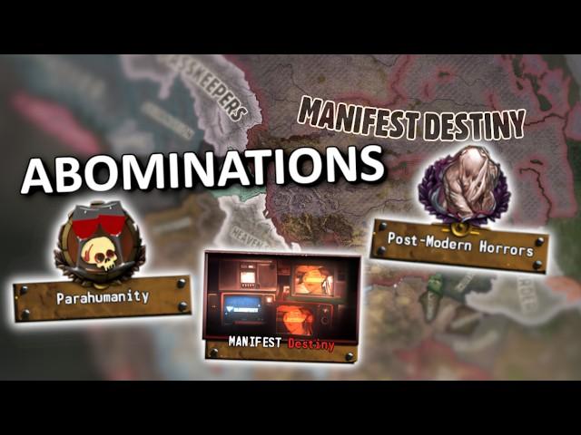 Creating ABOMINATIONS In Hearts Of Iron 4 Old World Blues - Gate Way