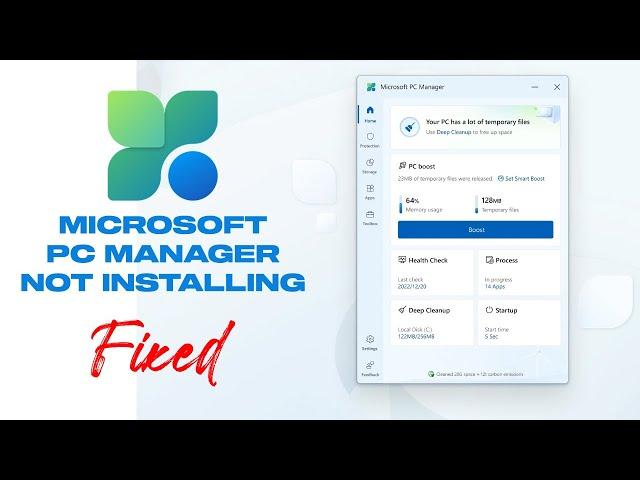 How To Fix Microsoft PC Manager Not Downloading Or Installing