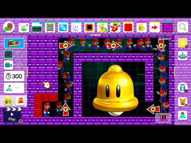 Super Mario Maker 2 - All Bosses Course Maker Experiment!