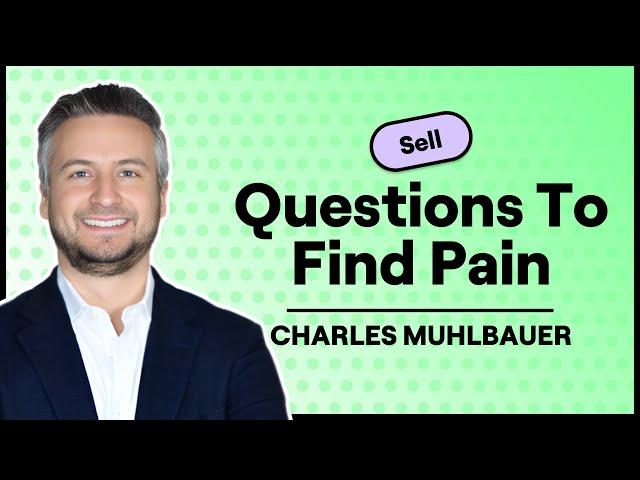 Ask Tough Sales Questions Without Making it Awkward (Charles Muhlbauer, AlphaSense)