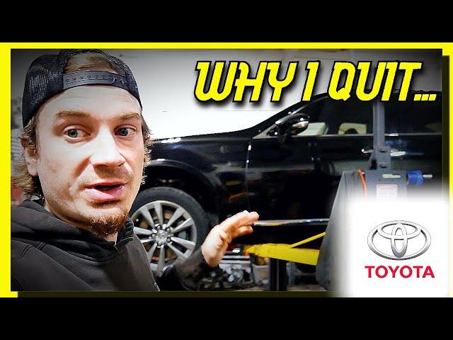 Why I Left the Toyota Dealership...**Discussion...Or Rant?**