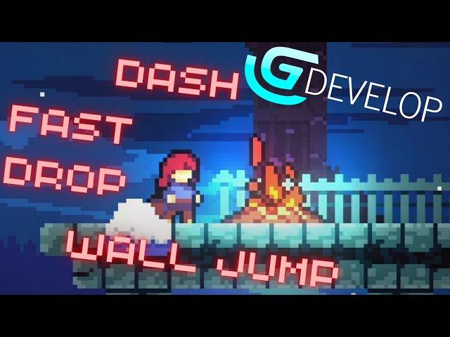 Advanced 2D Platformer in Gdevelop! - Under 10 Minutes