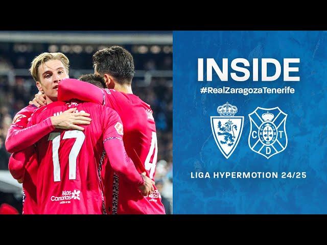 CD Tenerife | INSIDE Jornada 23: Real Zaragoza - CD Tenerife | CD Tenerife