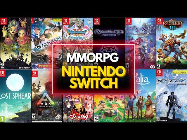 Top 20 Best MMORPG Games on NINTENDO SWITCH to Play Right Now