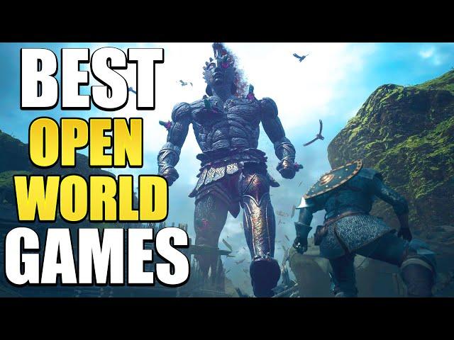 12 Best Open World Games You NEED To Play In 2024!