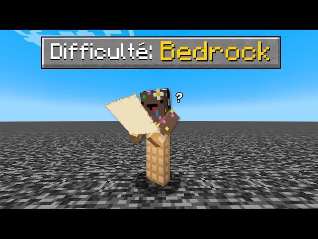 C'est possible de Finir Minecraft dans un Monde de BEDROCK ?..