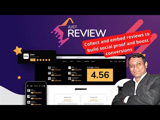 JustReview Review | Embed Reviews To your Site & Drive Sales