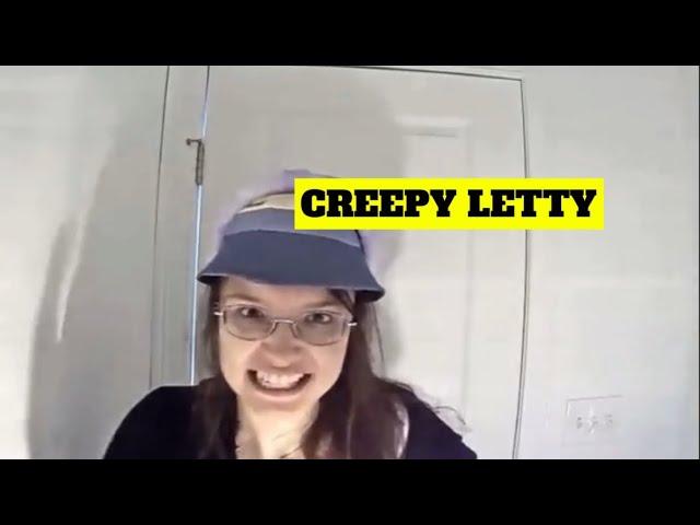 (Fishtank.Live) CREEPY Letty has a Power-trip