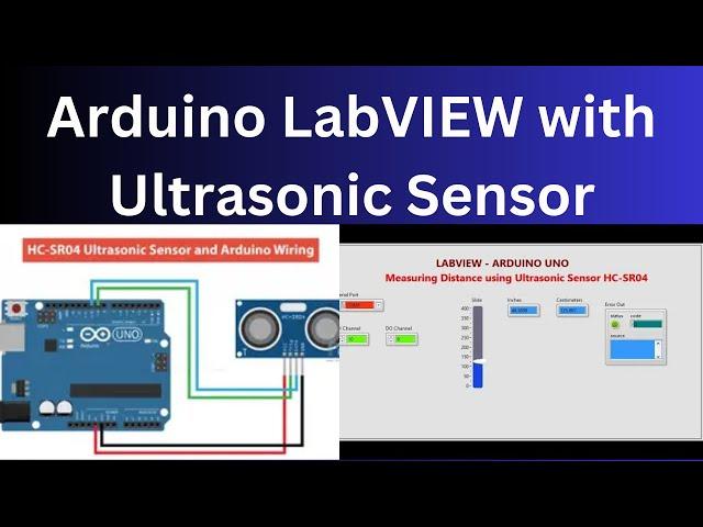 LabVIEW-Arduino: How to connect HC-SR04 ultrasonic sensor with LabVIEW