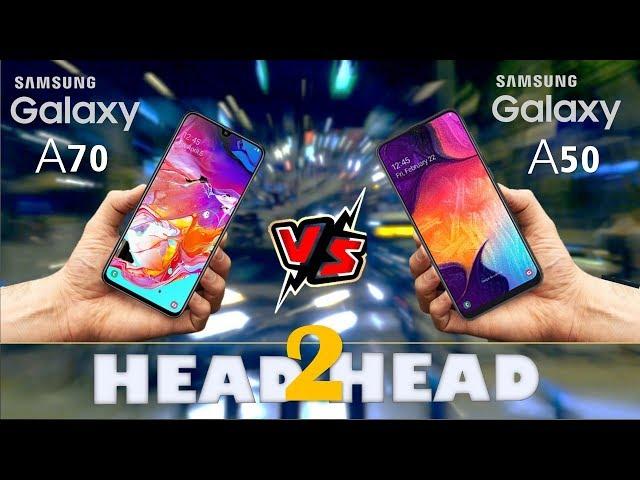 SAMSUNG GALAXY A70 VS GALAXY A50