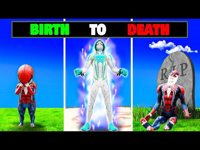 SPIDERMAN Birth to Death in GTA 5 RP