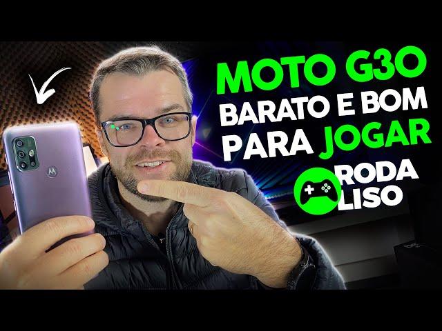 Motorola Moto G30 é bom para jogos? RODA LISO Free Fire, Asphalt 9 e Minecraft?