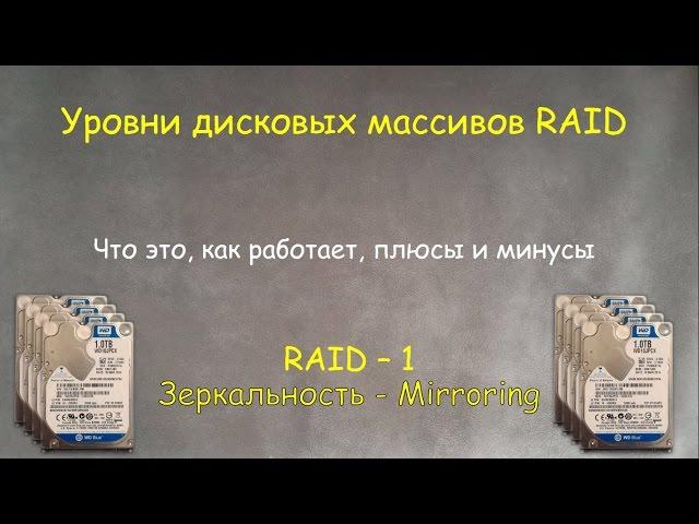 RAID-1 : Что это, как его создать и восстановить на примере Windows