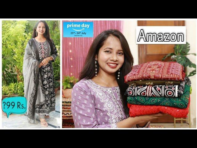 Amazon Rakshabandhan Special Kurti/Kurta Set Haul | Amazon Prime Day Sale | Ranjana R