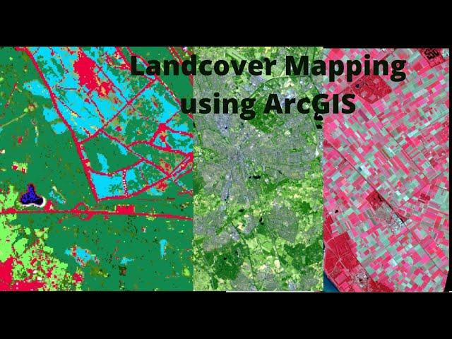 Land use classification using ArcGIS. Landsat 8 image classification [2021]