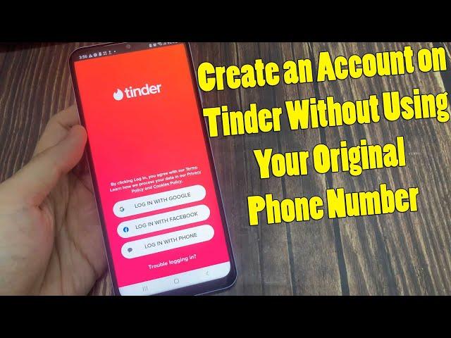 How to Create an Account on Tinder Without Using Your Original Phone Number (2023)?