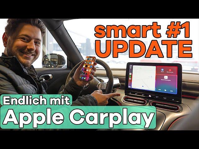 smart #1: Apple CarPlay + SOFTWARE-UPDATE | Das löst viele Probleme