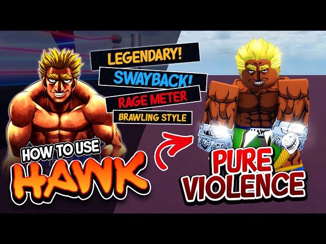 HOW TO USE HAWK STYLE LIKE A MONSTER | UNTITLED BOXING GAME