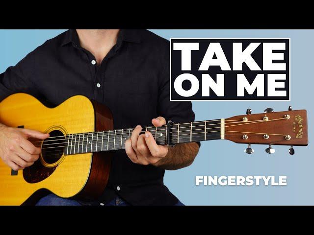 Take On Me Easy Fingerstyle Guitar Tutorial - The Last Of Us Part II (A-ha)