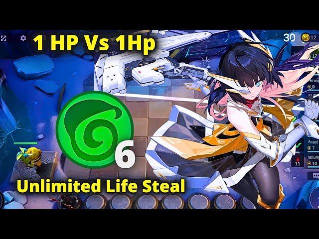 1 HP COMEBACK RUBY + MIYA UNLIMITED LIFE STEAL COMBO | MLBB MAGIC CHESS BEST SYNERGY COMBO TERKUAT