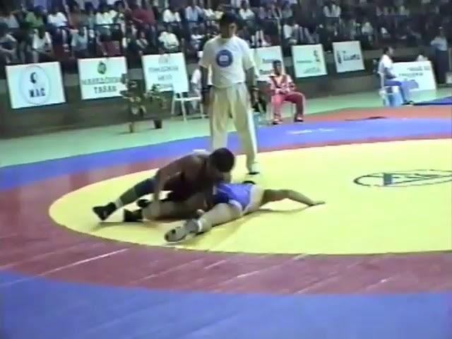 68 kg. Evgeni Kuentiev (UKR) vs Dimitar Lipik (MKD) Intern. tournament,, Macedonian Pearl,, 1994