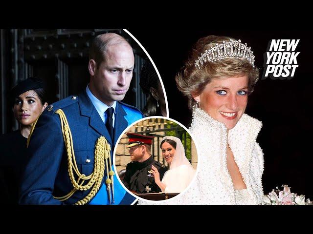 Prince William ‘banned’ Meghan Markle from wearing Princess Diana’s jewelry: book