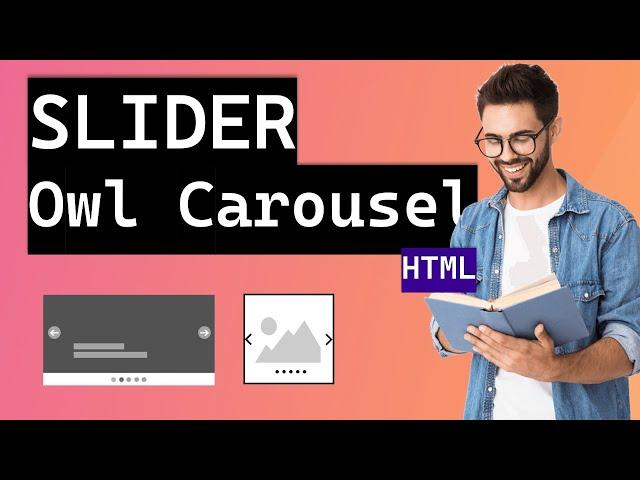 How to Create a Responsive Carousel Slider - Owl Carousel - HTML