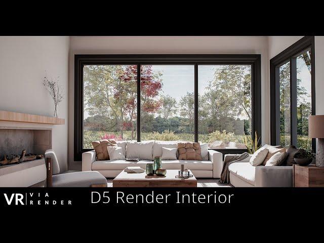 D5 Render: Interior Scene for Beginners