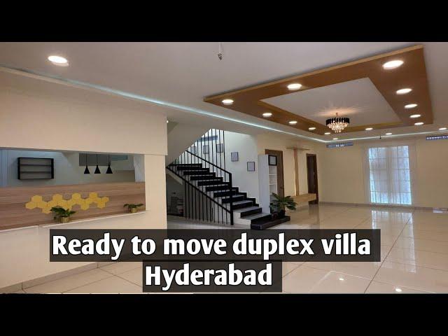 || 150 sq yards || ( 2300 Sft ) [ Ready to move ] Duplex house for sale , Hyderabad