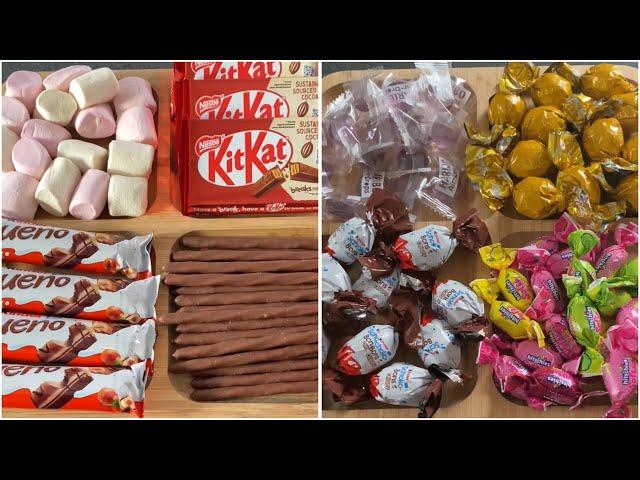 Filling Platter With Sweets | Trending | ASMR