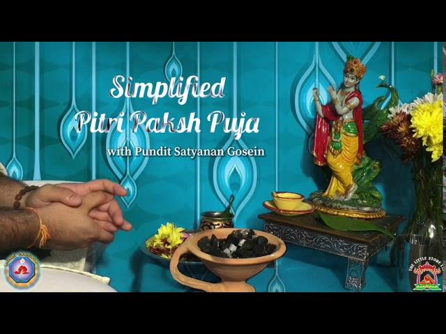 Simplified Pitri Paksh Puja for Home