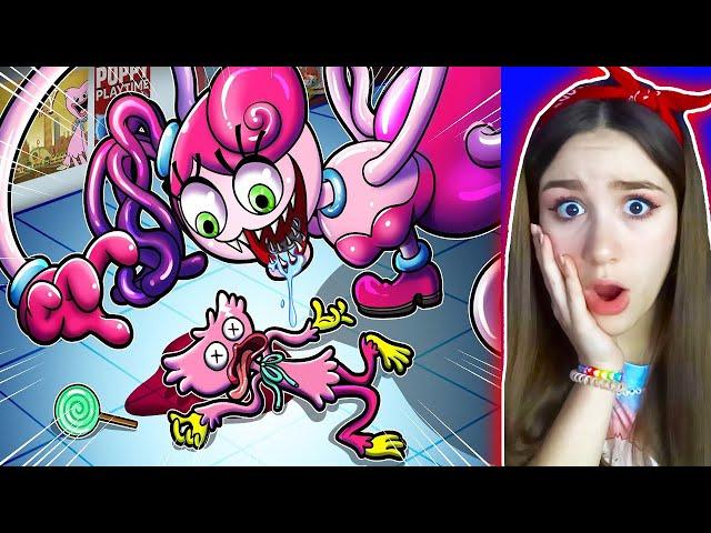 МАМА ДЛИННЫЕ НОГИ и ХАГИ ВАГИ Стыдные POPPY PLAYTIME Анимации! Пародия! Реакция