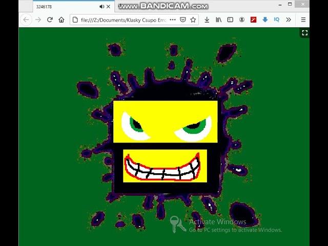 Klasky Csupo Robot Logo 4000 Cartoon Network Error