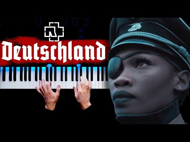 Rammstein - Deutschland | Piano cover