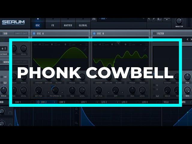 How to Make a Phonk Cowbell from Scratch [Sound Design Tutorial]