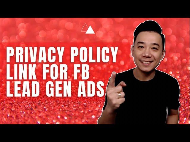 How to create Privacy Policy Link for Facebook Ads for FREE?