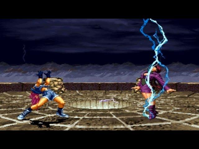 [TAS] Leona Orochi VS Shermie Orochi (KoF '97)