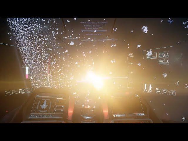 Killing XenoThreat Caption Ship with redeemer-Star Citizen 3.16.1 Live